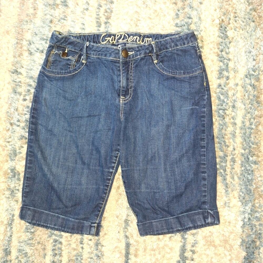Gap Kids Bermuda Denim Shorts sz 18 EUC